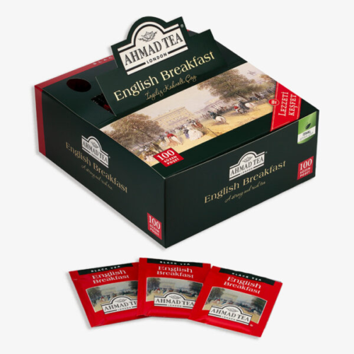 Ahmad Tea London Earl GreyDemlik Poşet Çay 100 lü