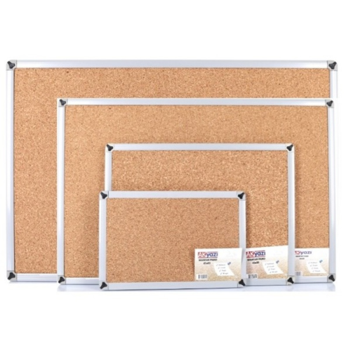 Akyazı 0530 Duvara MonteMetal Çerçev e Mantar Pano70x100