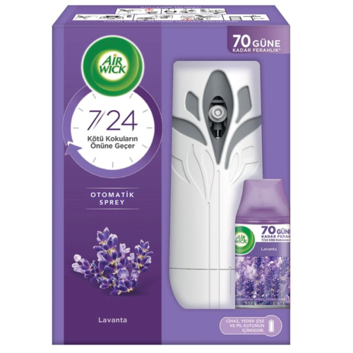 Airwick Freshmatic Yedek OdaKokusu Dispenseri (+ Yedek)Lavanta