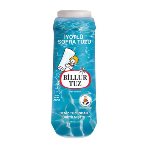 Billur Plastik Şişe Tuz 500Gr