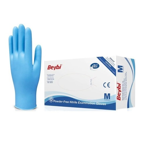Valeria Pudrasız NitrilEldiven M Mavi