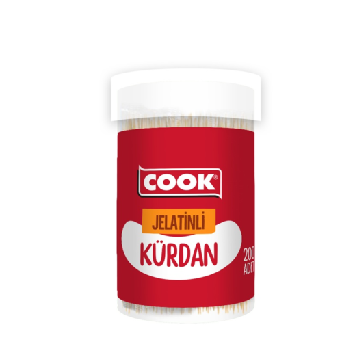 Cook Bambu Jelatinli Kürdan200'lü