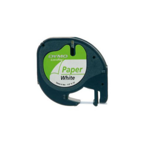 Dymo Letra Tag 721530 Pls. Şerit 12Mmx4Mt Şeffaf (12268)