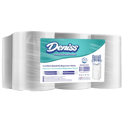 Deniss 40401050 StandartHareketli Havlu 21Cm 5 Kg6'lı