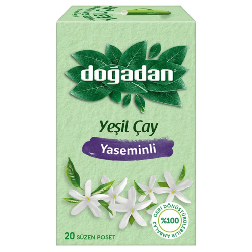 Doğadan Yeşil Çay Yaseminli