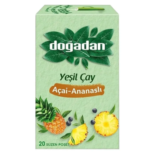 Doğadan Açai Ananaslı YeşilÇay