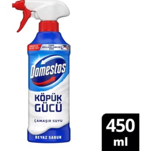 Domestos Köpük Gücü SpreyÇamaşır Suyu 450 Ml Çam