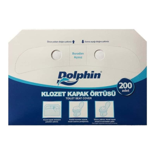 Dolphin Klozet Kapak Örtüsü250'li
