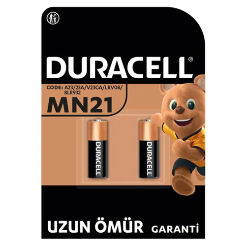Duracell MN21 Kumanda Pil 12Volt 2'li