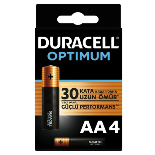 Duracell Optimum Kalem Pil AA4 Lü