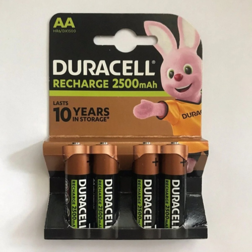 Duracell Şarj EdilebilirKalem Pil AA 2500 Mah 4'lü