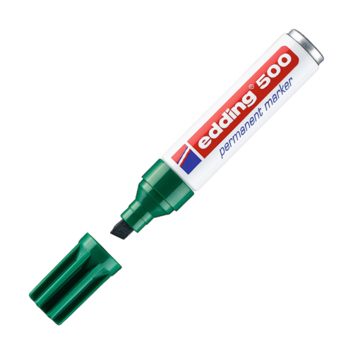 Edding E-500 Permanent MarkerKesik Uç 2-7Mm Yeşil
