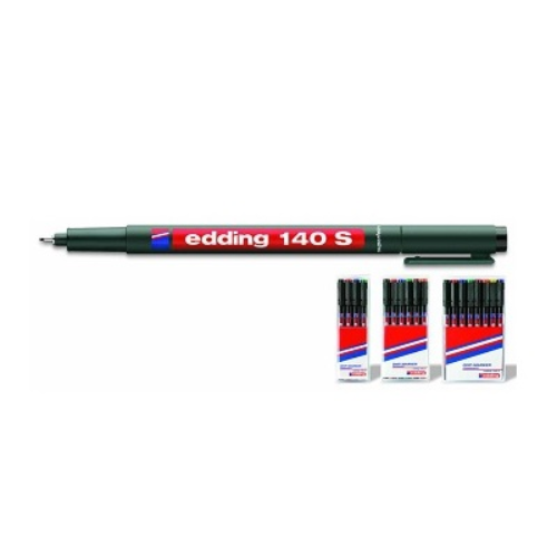 Edding E-140S PermanentAsetat Kalemi 0,3 Kırmızı