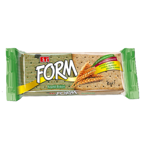 Eti 49409 Form Bisküvi 45Gr Kepekli