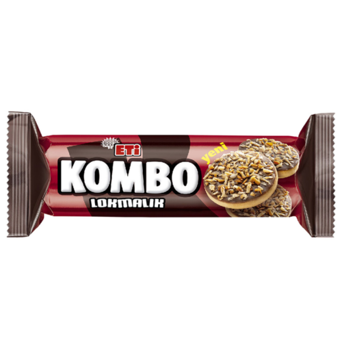 Eti Kombo Lokmalık Bisküvi 84gr x 18