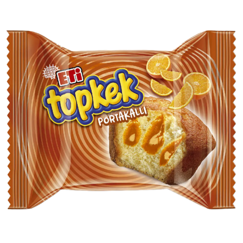 Eti 48609 Topkek Kek 40Gr 24lü Portakallı