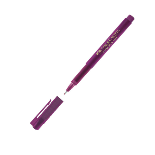 Faber-Castell 1554 BroadpenKeçe Uçlu Kalem Magenta