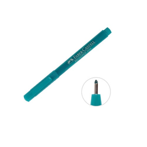 Faber-Castell 1554 BroadpenKeçe Uçlu Kalem Turkuaz