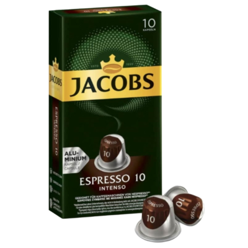 Jacobs Espresso 10 IntenseKapsül Kahve Jacobs Espresso 10 IntenseKapsül Kahve