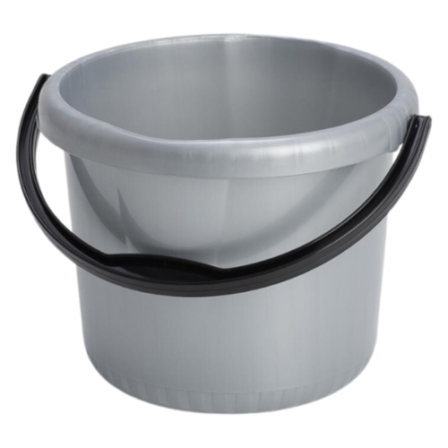 Bora Plastik Temizlik Kovası12Lt Gri BO560