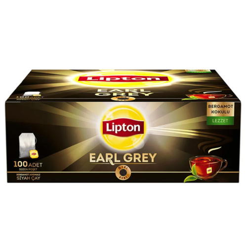 Lipton Earl Grey Bardak PoşetÇay 100 lü