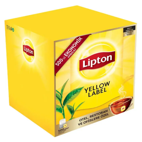 Lipton Yellow Label BardakPoşet Çay 500'lü