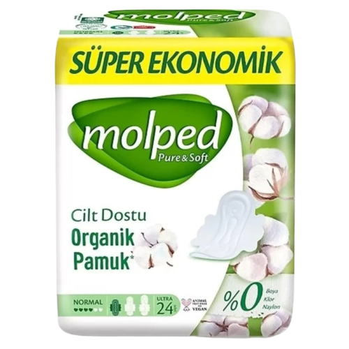 Molped Süper Eko 4 Pure &Soft Normal Ped 24Lü