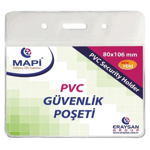 Mapi 9101035 Pvc Kart Poşeti80X106 100'lü