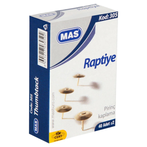 Mas 305 (Sarı Prinç Kaplı)Raptiye