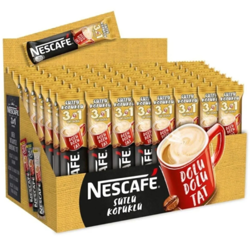 Nescafe 12611016 3'ü 1 AradaKahve 18Gr 72li Sütlü Köpüklü