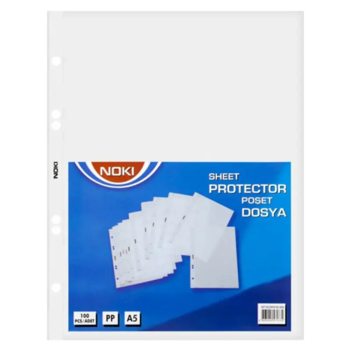 Noki 4835 Poşet Dosya A5(15X22) 100'lü