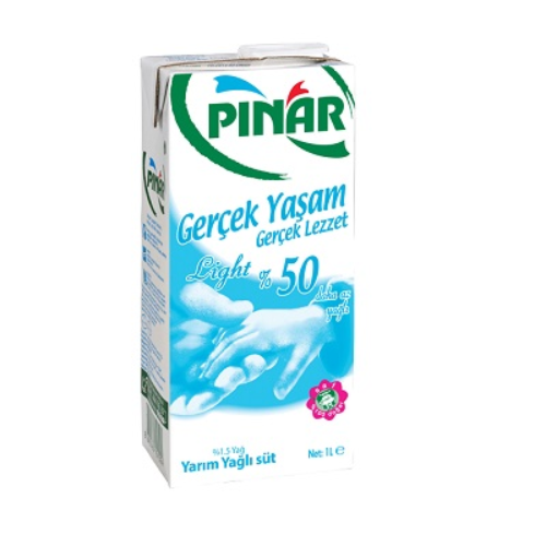 Pınar Tetrapak Süt 1Lt YarımYağlı 153107803