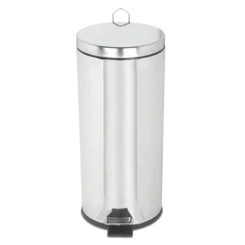 Palex (3700-340)Krom PedallıÇöp Kovası 40Lt