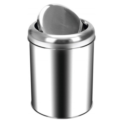 Palex 3822-16 Pratik KapaklıÇöp Kovası 16Lt Krom