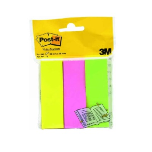 Post-It 671-3 Sayfa İşaretiYapışkanlı Not 100Ypr 3 Renk Post-It 671-3 Sayfa İşaretiYapışkanlı Not 100Ypr 3 Renk