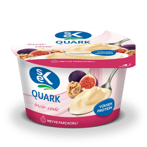 Sek Quark Yoğurt 140Gr 6'lıİncir Ceviz