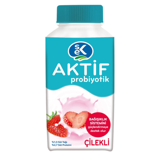Sek Kefir 250Ml 12'li Çilekli