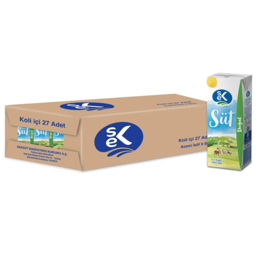Sek Süt 200Ml 27'li Tam Yağlı