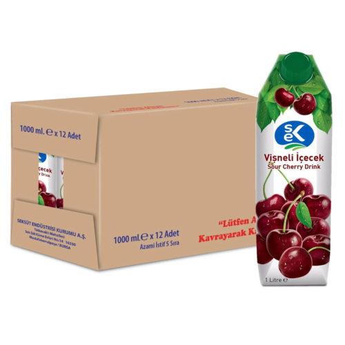 Sek Meyve Suyu 1Lt 12 liVişne