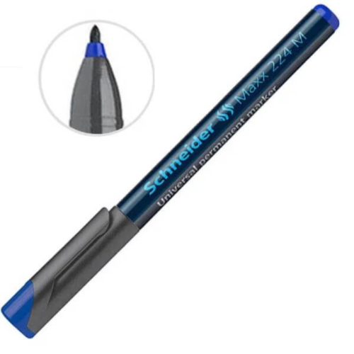 Schneider 224 M Asetat Kalemi1Mm M Siyah