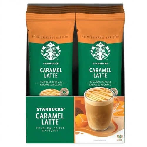 Starbucks 12575077 CaramelLatte Hazır Kahve 23 Gr 10'lu