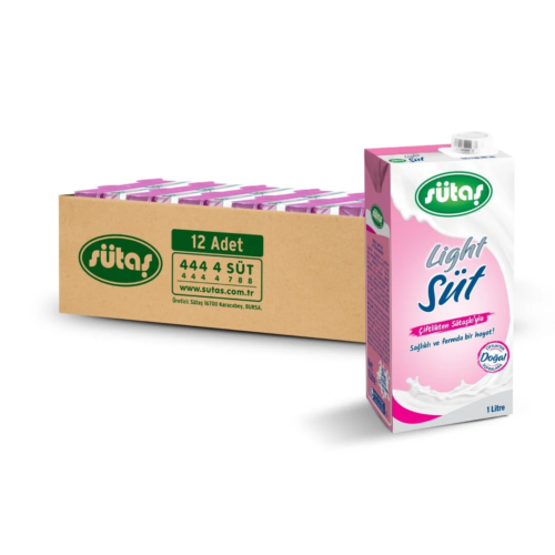 Sütaş Tetrapak Süt 1Lt ExtraLight