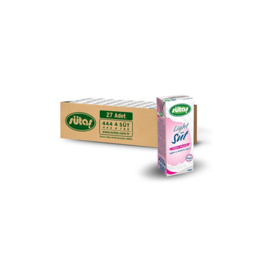 Sütaş Tetrapak Süt 200Ml ExtraLight