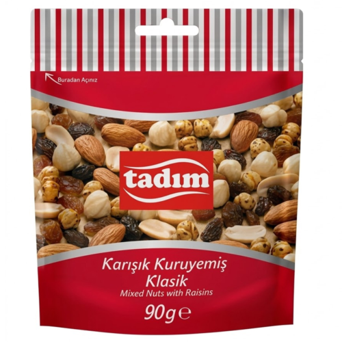 Tadım Naturel KarışıkKuruyemiş 90Gr