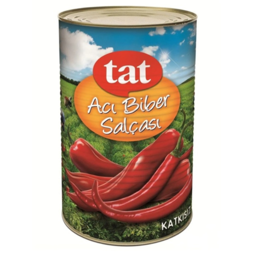 Tat Acılı Biber Salçası4350Gr 6'lı