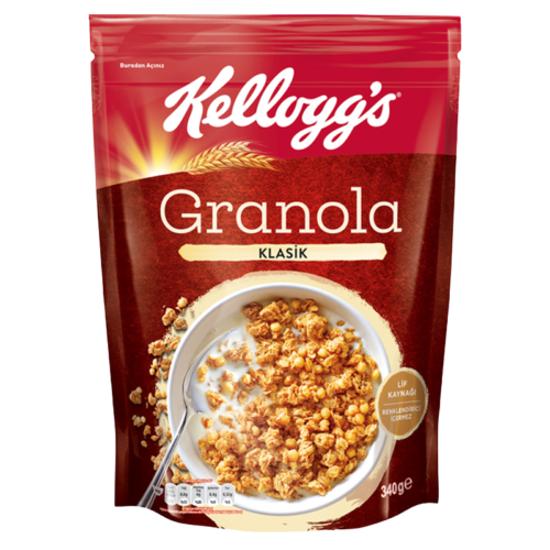 Kelloggs Sade Granola 340Gr