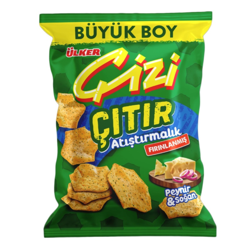Ülker Çizi Çıtır Peynir &Soğanlı Kraker 80Grx14