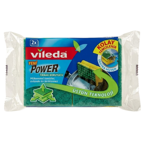 Vileda Oluklu Bulaşık Süngeri2'li