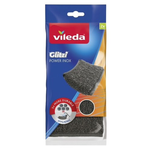 Vileda Power Pad Inox BulaşıkTeli 2'li