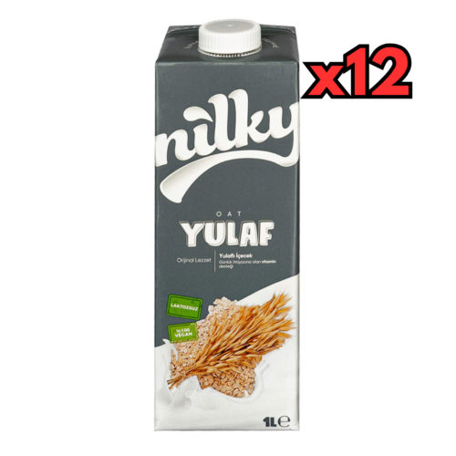 Nilky Yulaf Sütü 1Lt 12 li